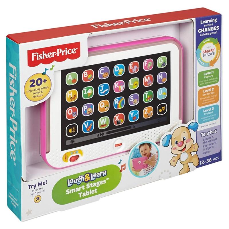 Fisher Price Tablet De Aprendizaje Crece Conmigo Rosa