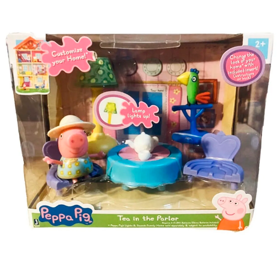 Peppa Pig Té en el salón