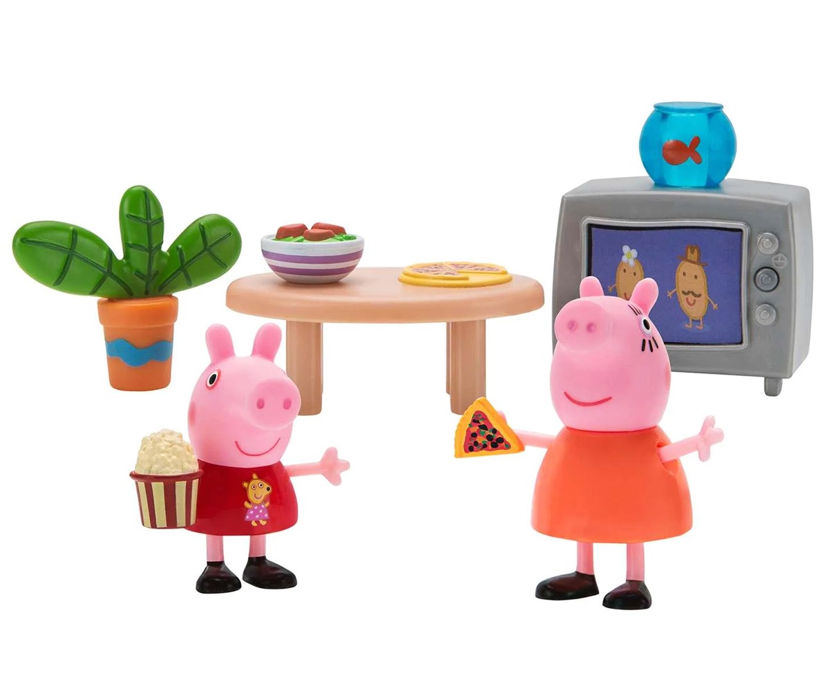 Peppa Pig Television Con Mamá