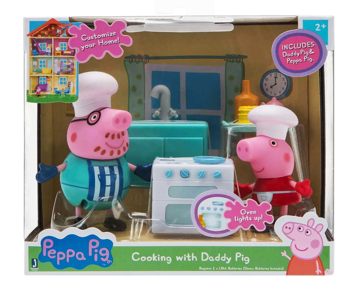 Peppa Pig Cocinando Con Papá