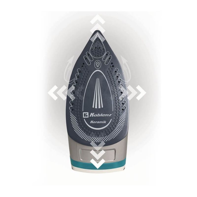 Plancha Koblenz ULTRA KERAMIK color aqua PKK-750-SA