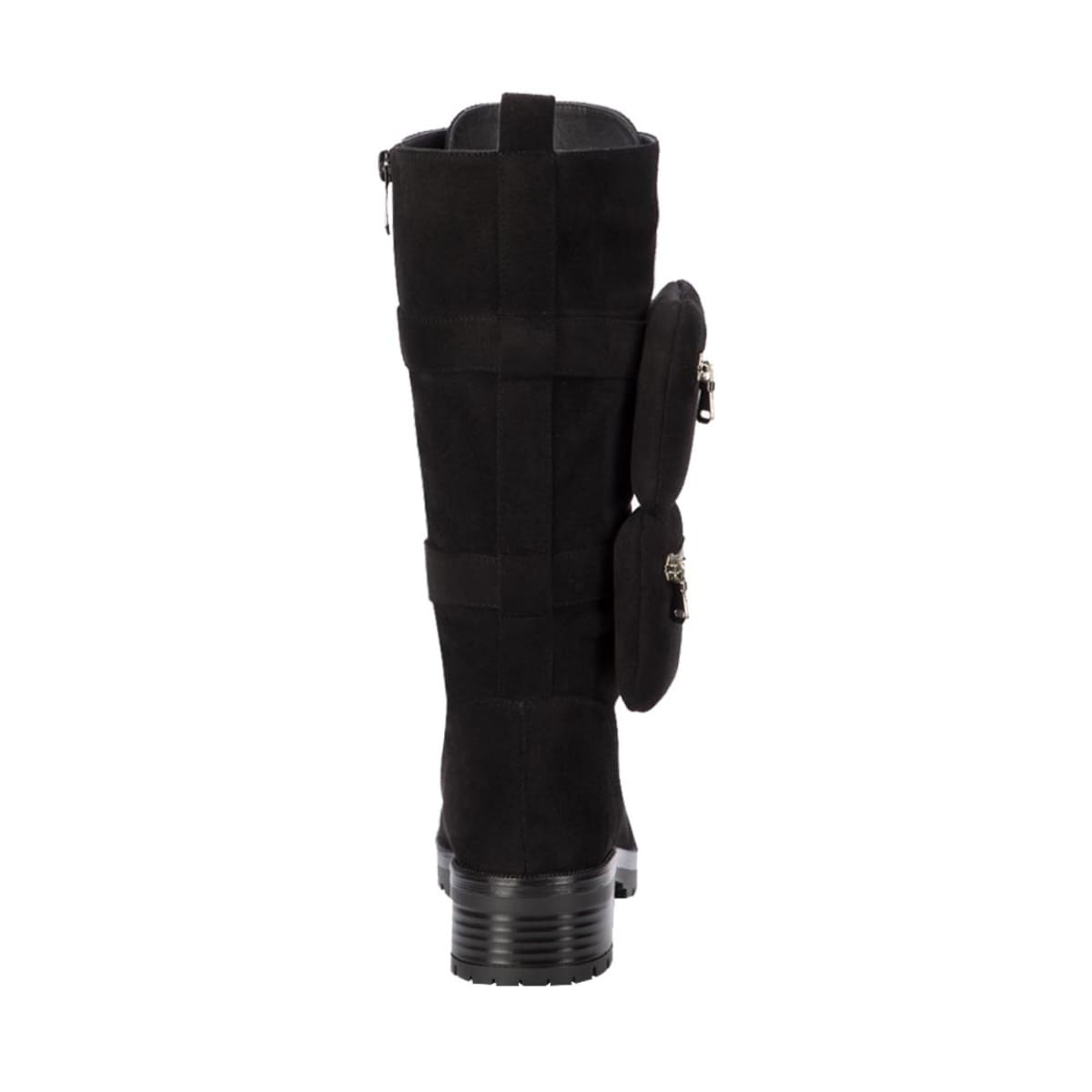 Botas tipo militar para mujer, marca Tierra Bendita, con bolsas a los costados, mod. 993466