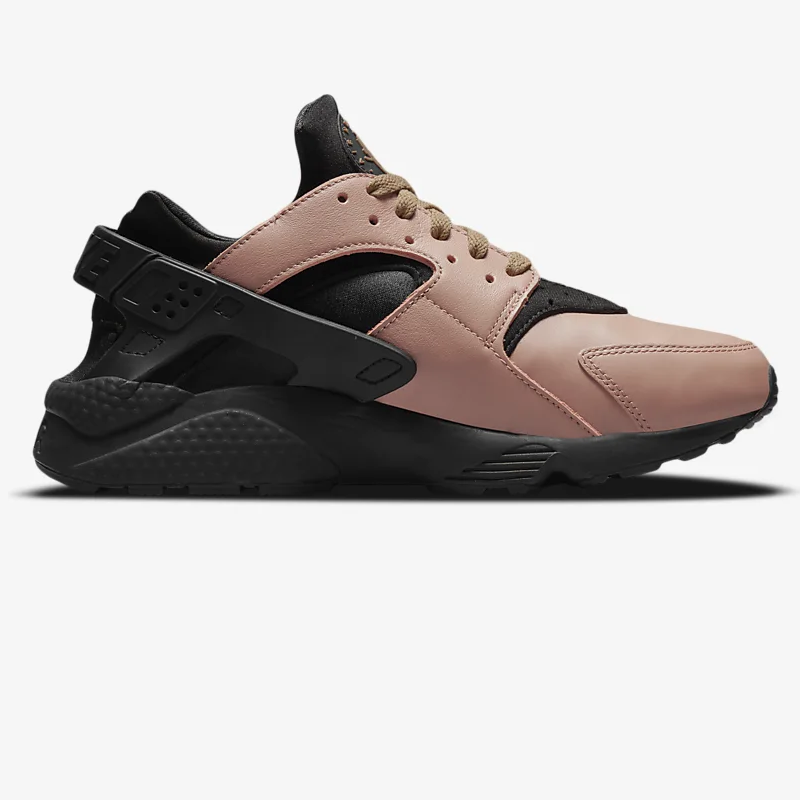 Tenis Nike Air Huarache Leather "limited" Cafe-Negro Casual Hombre