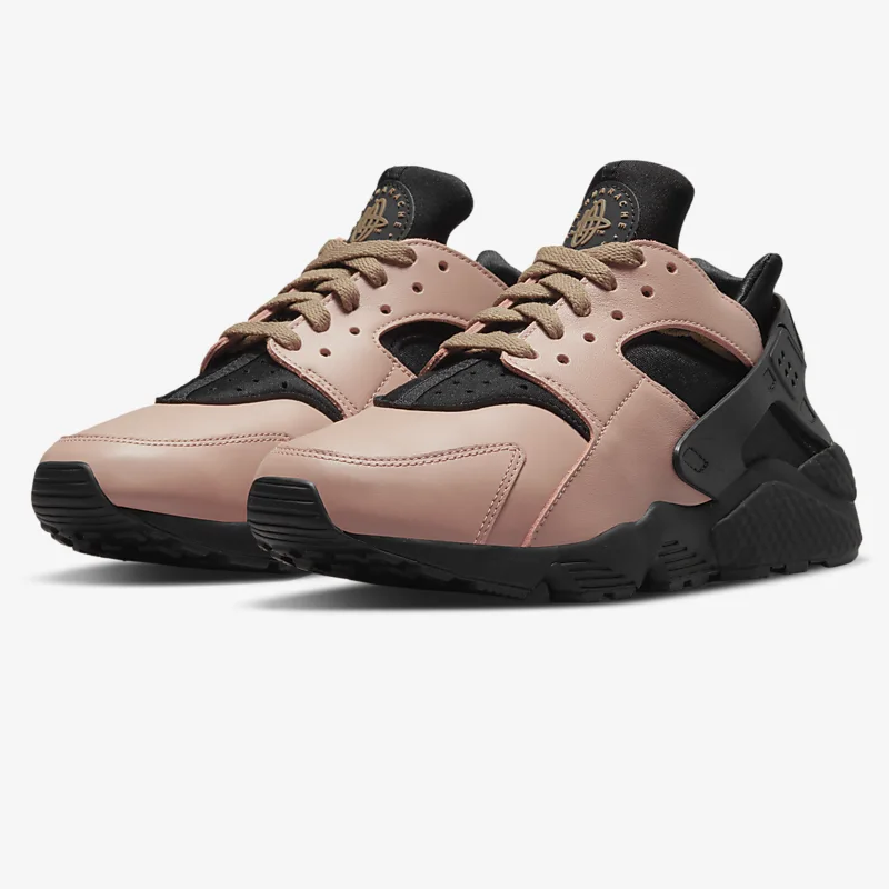 Tenis Nike Air Huarache Leather "limited" Cafe-Negro Casual Hombre
