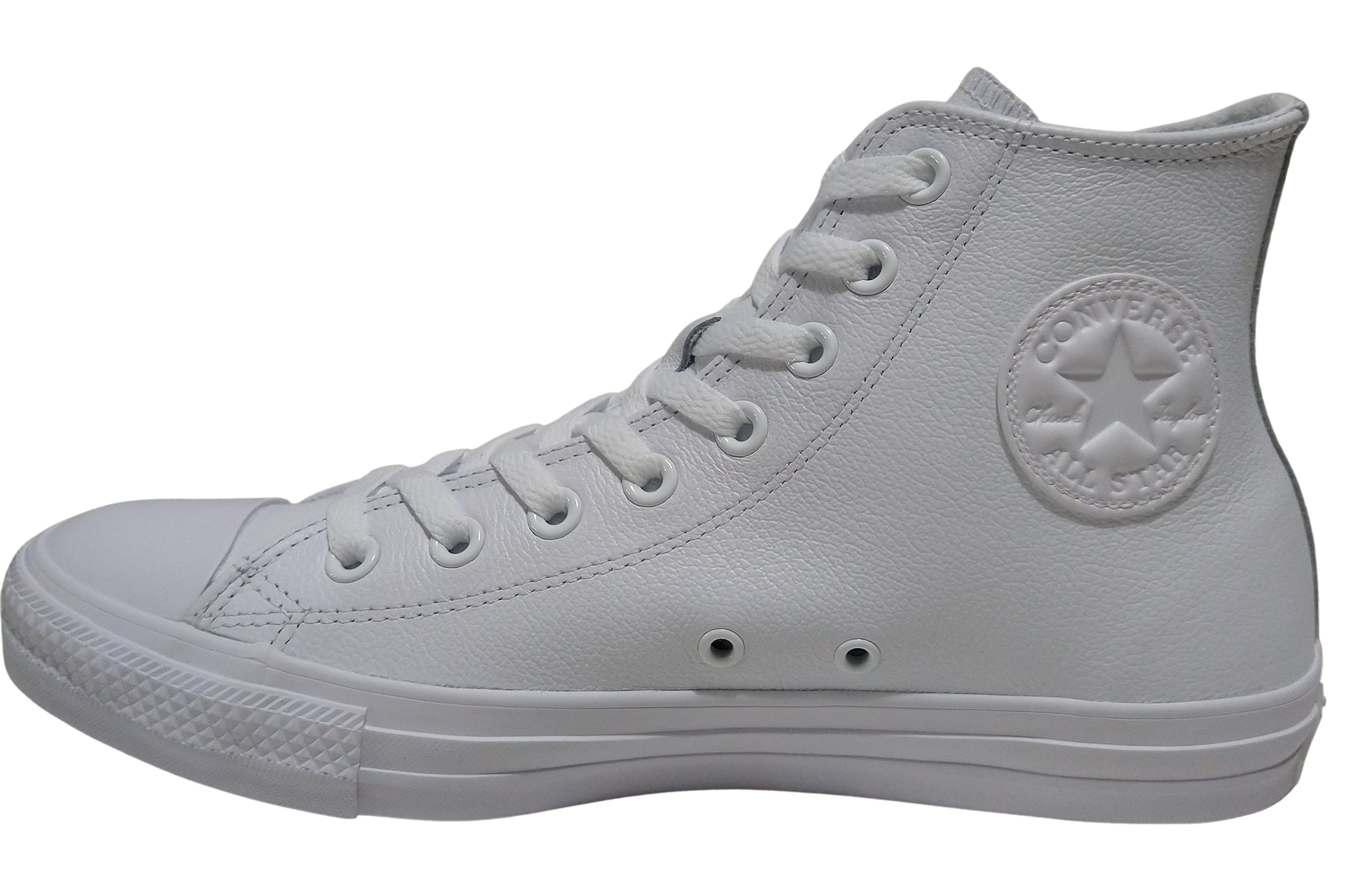 Converse chuck hotsell taylor piel blancas