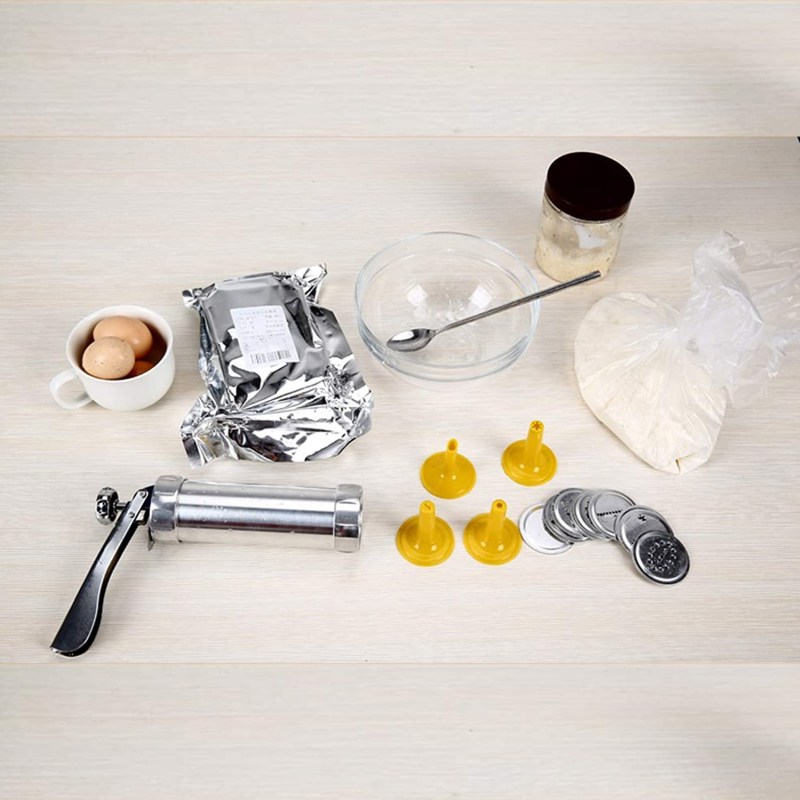 Churrera Pistola de Galletas Prensa con 20 Discos