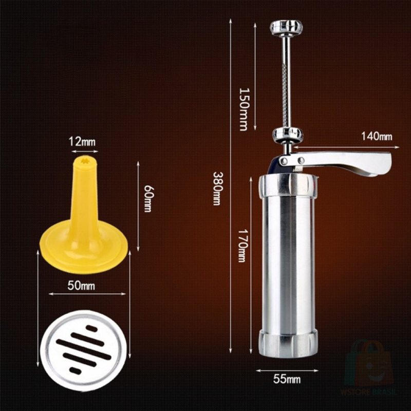 Churrera Pistola de Galletas Prensa con 20 Discos