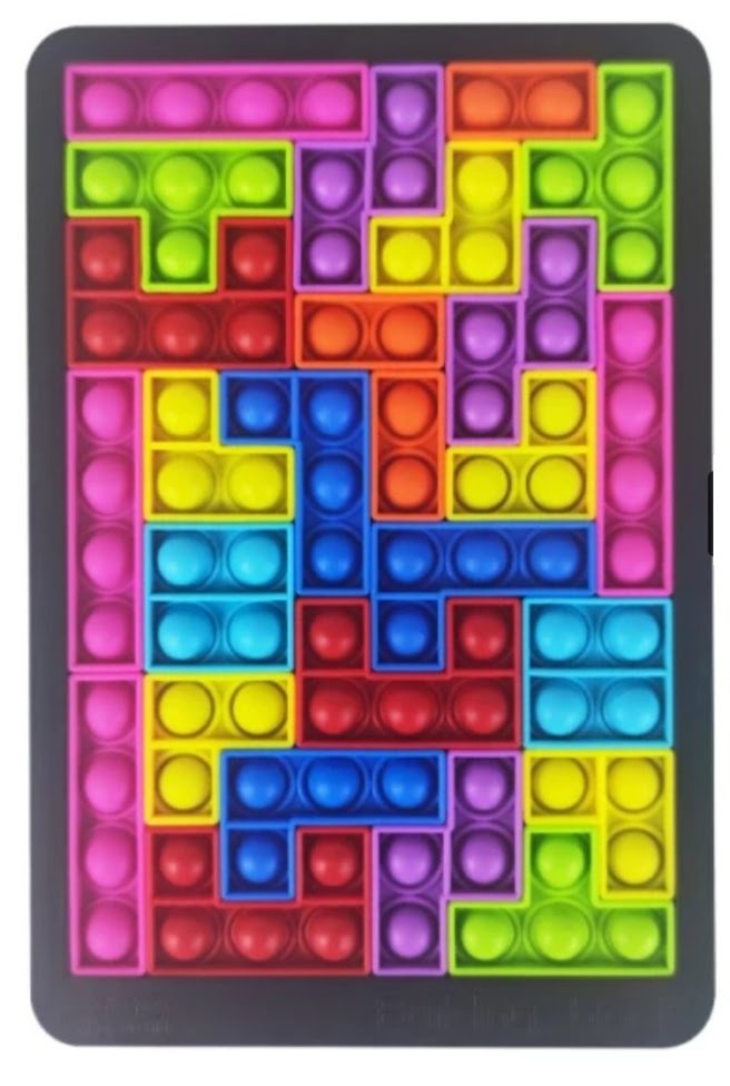 Puzzle Rompecabezas Tetris Pop It Juguete Educativo y Destreza