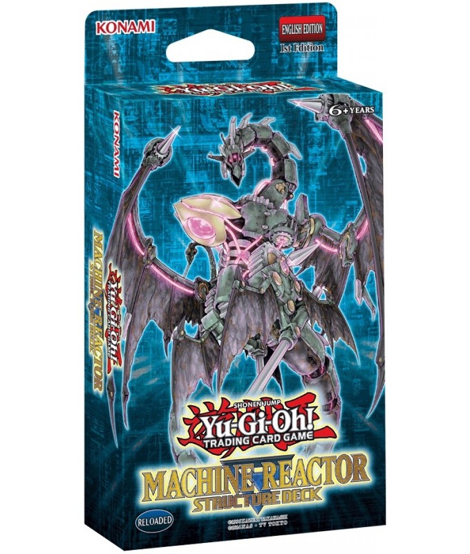 YUGIOH STRUCTURE DECK MACHINE REACTOR - KONAMI