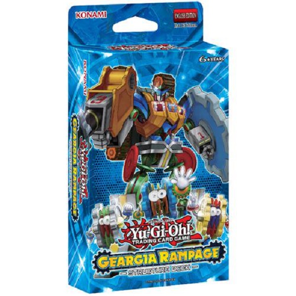 YUGIOH STRUCTURE DECK GEARGIA RAMPAGE - KONAMI