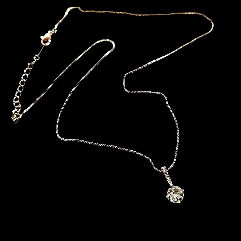 Dije Zircon El Mexico QSF en Chapa de Oro Rosa SWAROVSKI ELEMENTS INCLUYE DE REGALO ARETES DIAMOND Y CAJA PARA REGALO