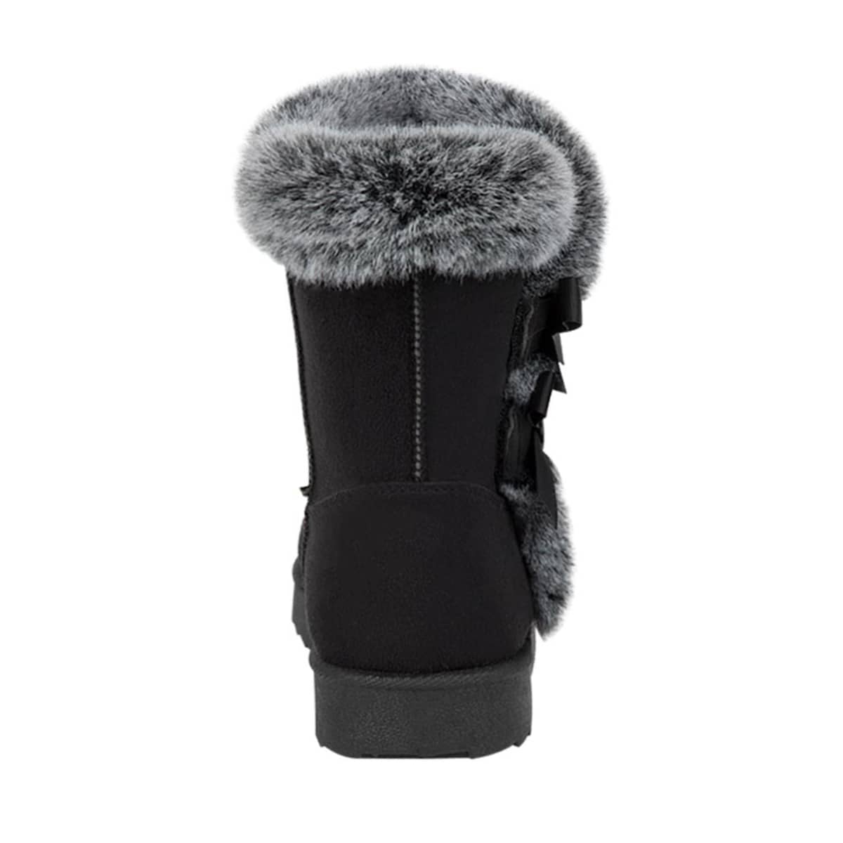 Botas tipo Ugg para mujer, marca PBPS color negro, mod. 993523