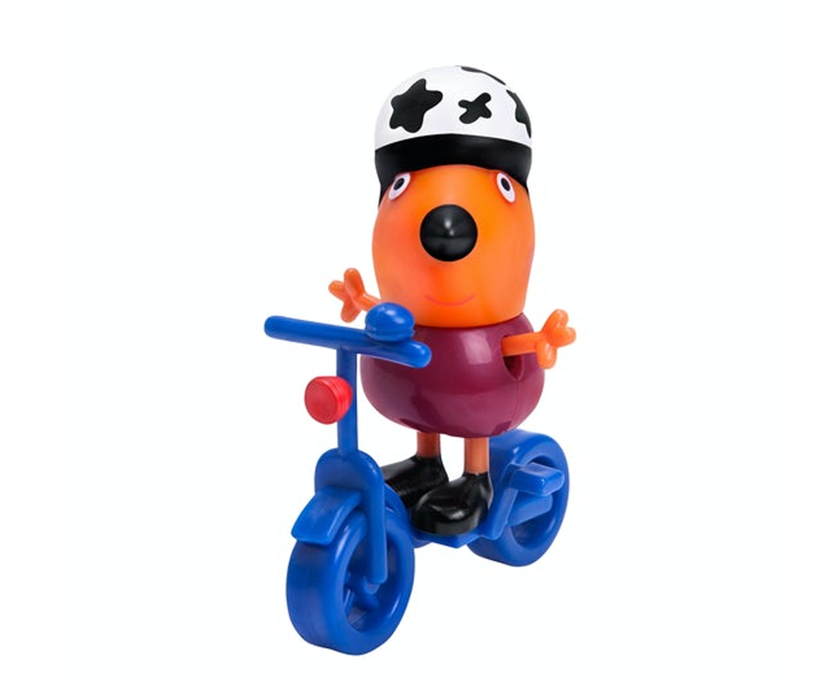 Peppa Pig Paseo en Bici Con Freddy Zorro Peppa 1pz Ind.