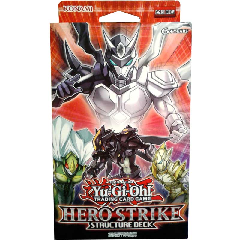 YUGIOH STRUCTURE DECK HERO STRIKE - KONAMI