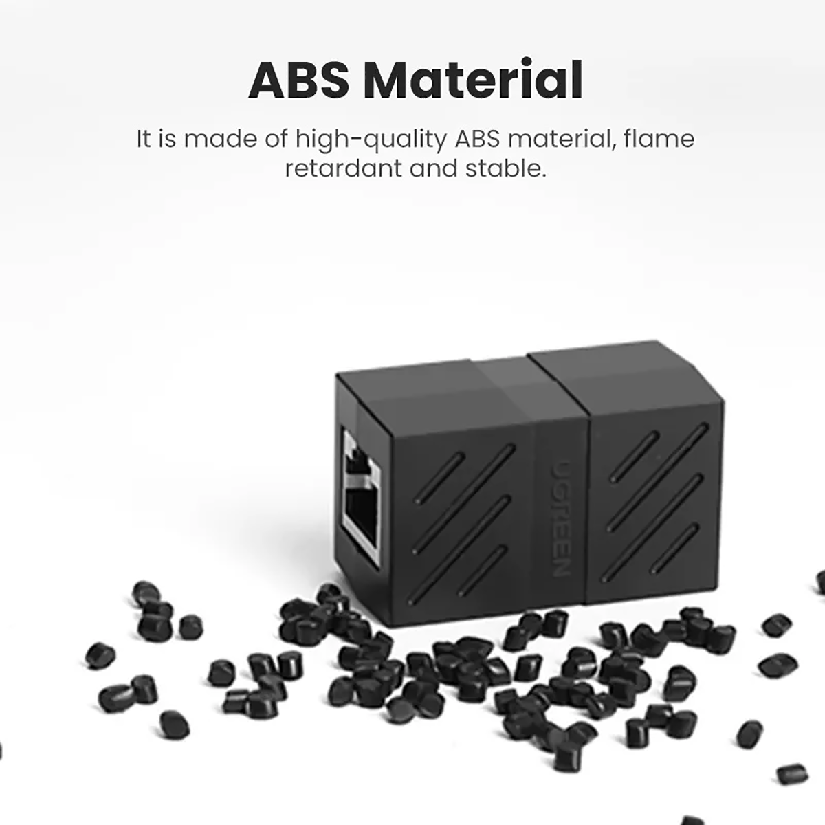 Cople Ugreen Rj45 Hembra 5 Piezas