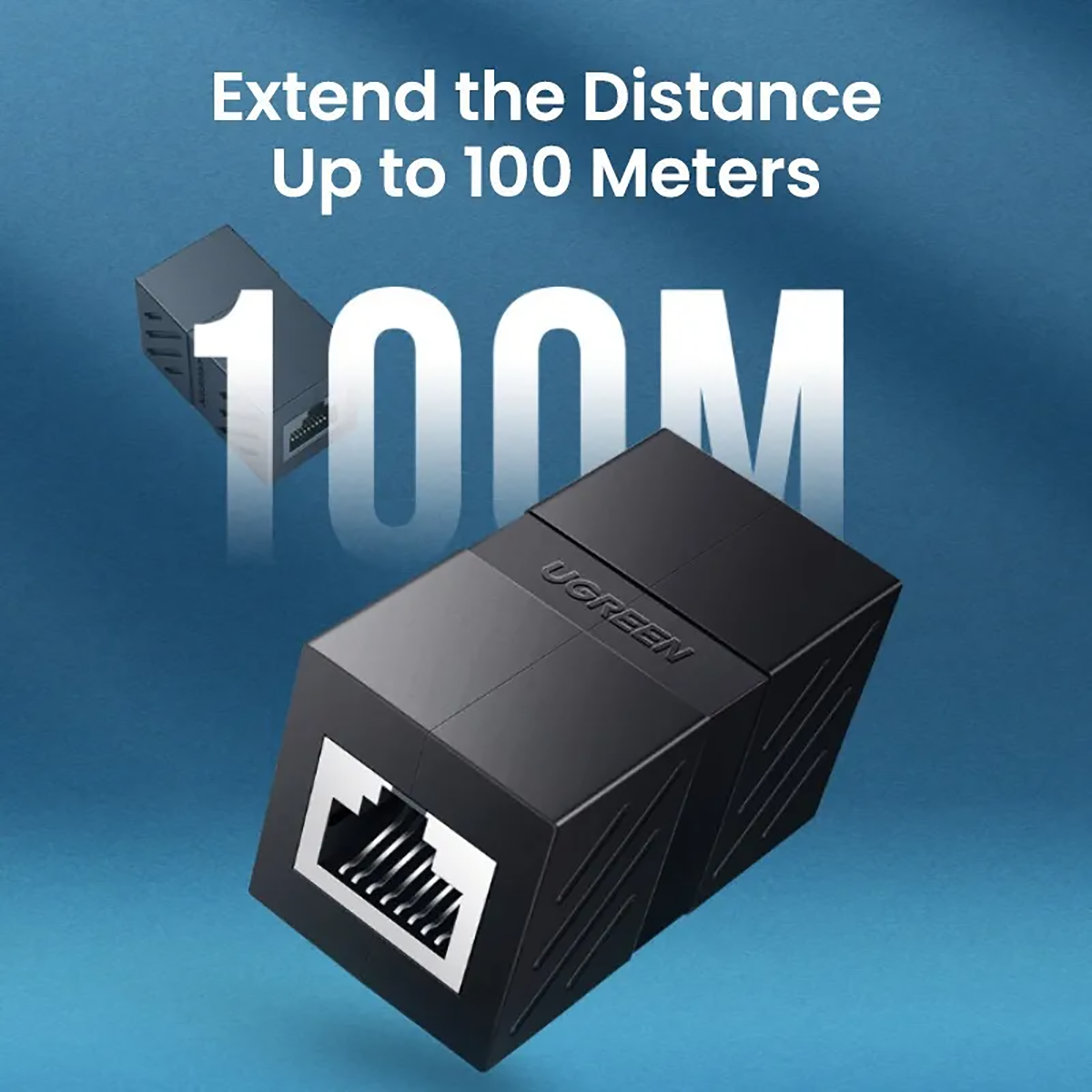 Cople Ugreen Rj45 Hembra 5 Piezas