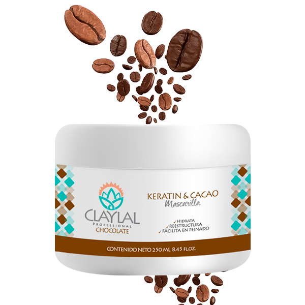 KIT Shampoo, Crema de Peinar y Mascarilla Hidratante de Chocolate Claylal