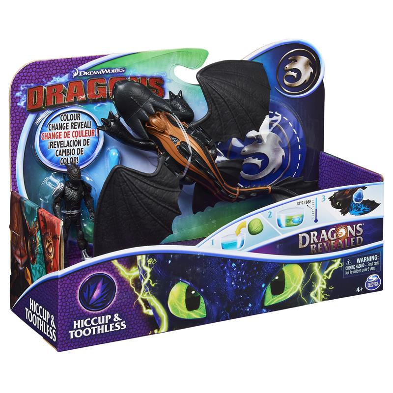 Cómo Entrenar A Tu Dragon Hiccup & Toothless Dragon Revealed