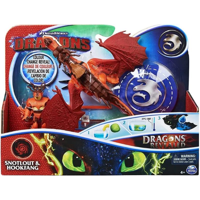 Cómo Entrenar A Tu Dragon Snotlout Y Hookfang Dragon Revealed