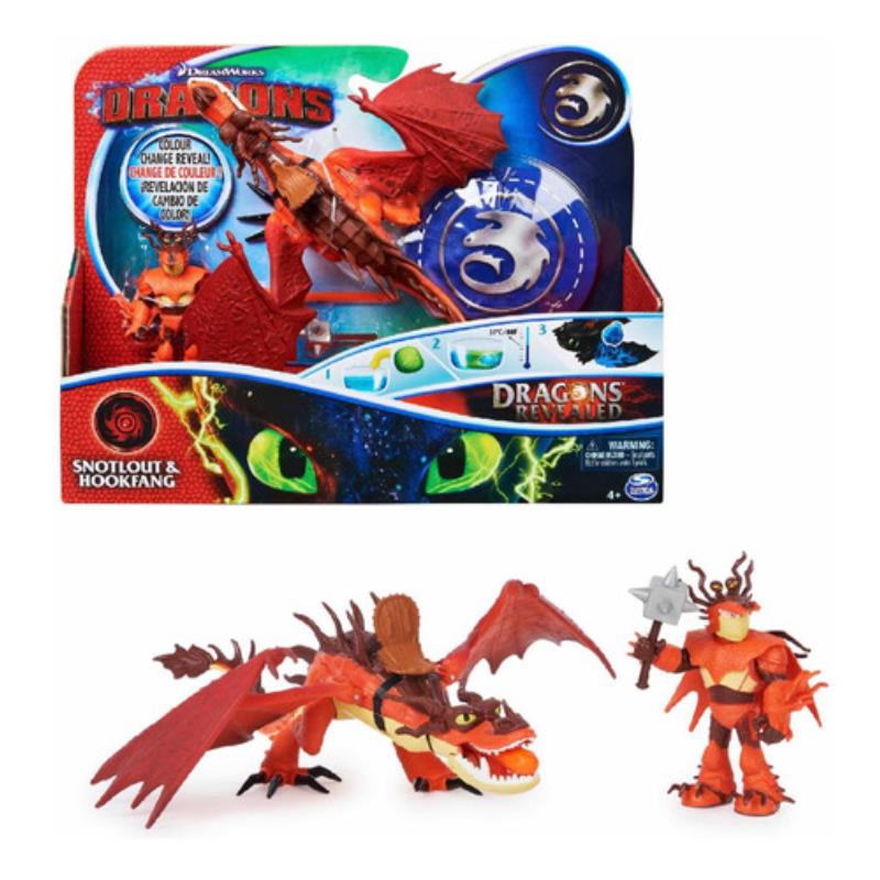 Cómo Entrenar A Tu Dragon Snotlout Y Hookfang Dragon Revealed