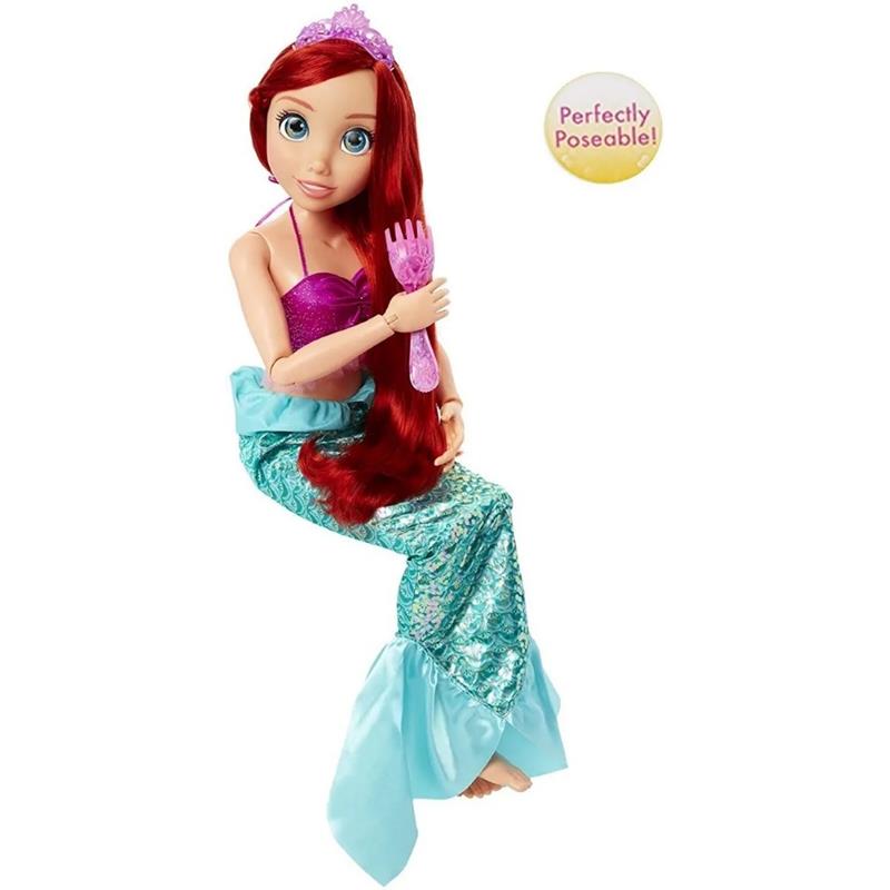 Princesa Ariel Sirenita Muñeca Artículada Gigante 81 Cm 