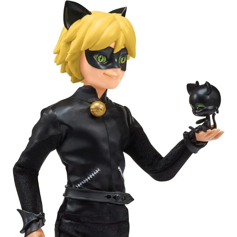 Cat Noir Miraculous Muñeco Con Accesorios Articulada 28 Cm 
