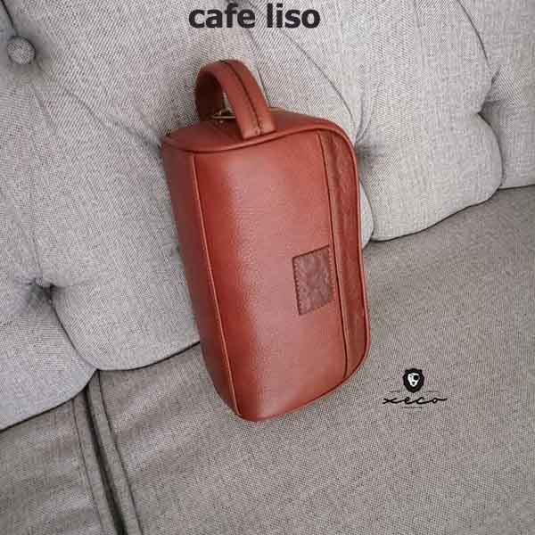 NECESER  PARA HOMBRE DE PIEL MARCA XECO PIEL 