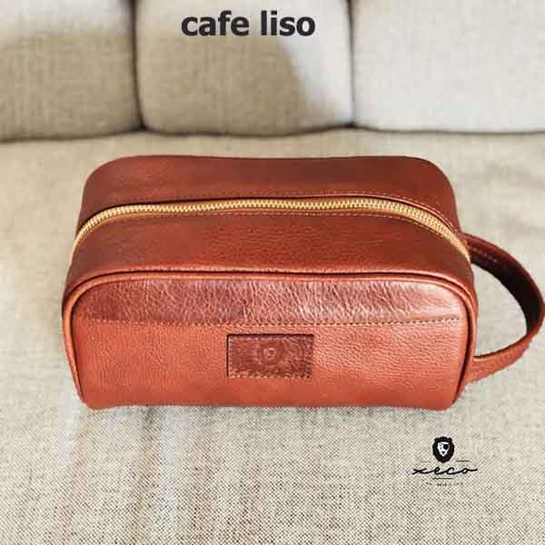 NECESER  PARA HOMBRE DE PIEL MARCA XECO PIEL 