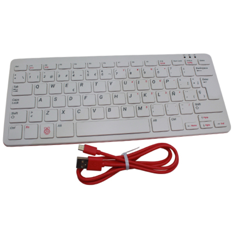 Teclado Oficial Para Raspberry Pi En Español RASPBERRY-PI-TECLADO-R/W