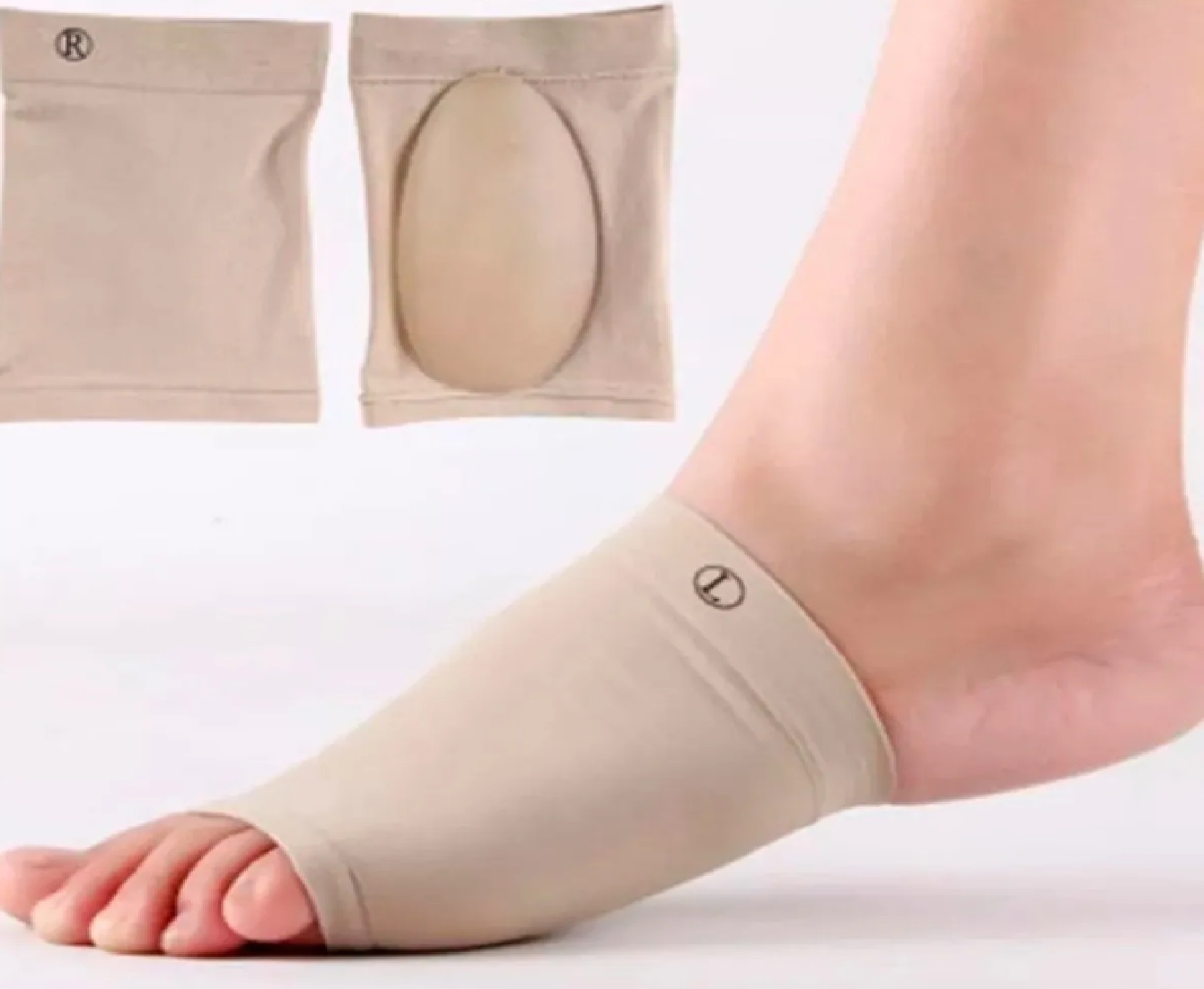 Venda Con Almohadilla De Gel Pie Plano Soporte Arco Fascitis