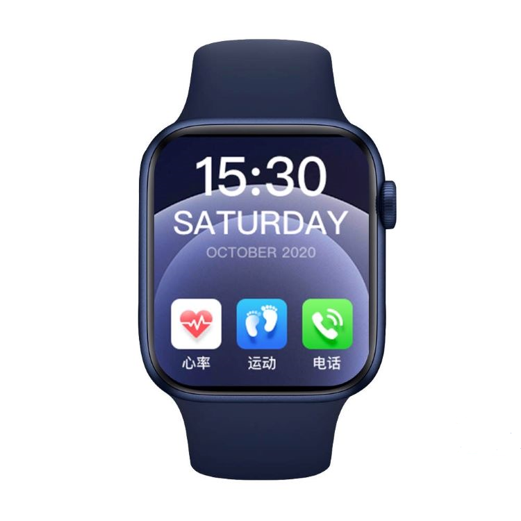 Reloj Inteligente Watch 6 pro, el smartwatch más completo del 2021,compatible con IOS y Android, Sensores de temperatura, presión arterial, oxigenación en la sangre, el único smartwatch con juegos integrados, contesta y realiza llamadas.