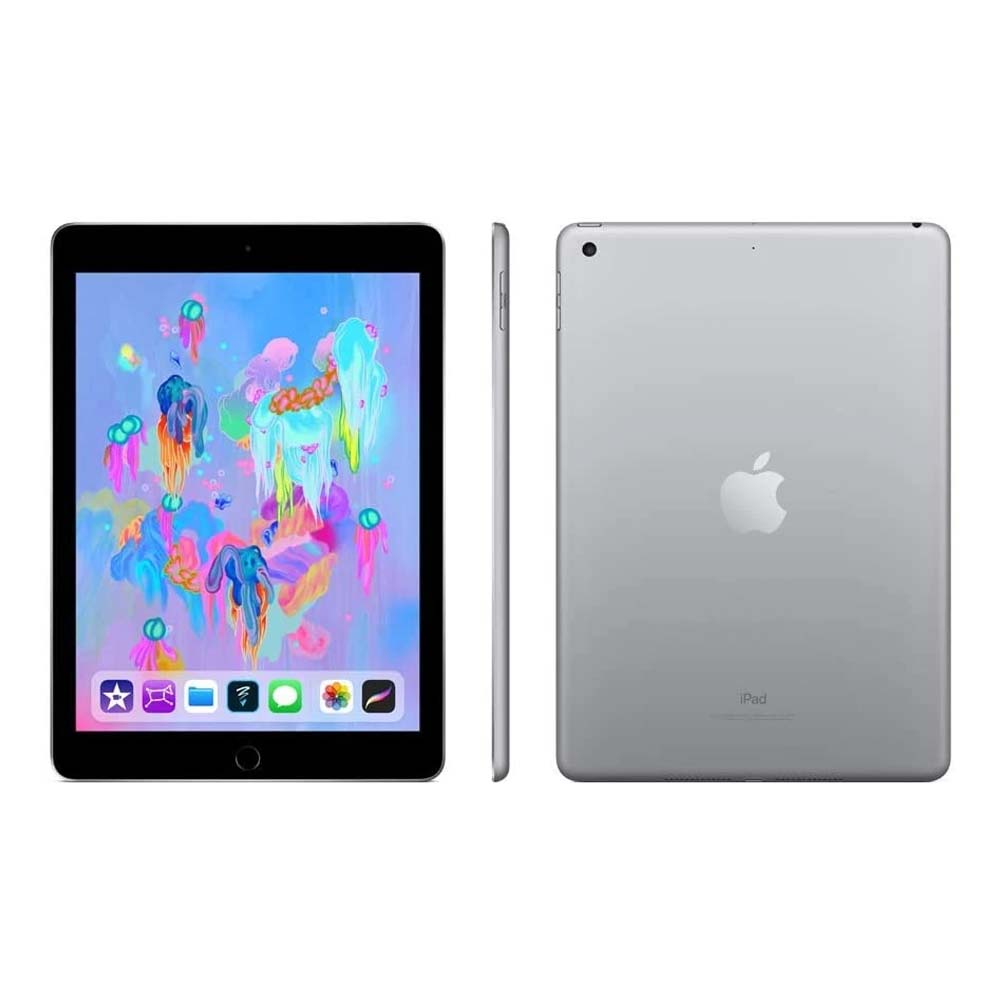 iPad 6 generacion 9.7 128GB  Wi-Fi Camara 12MP 8MP  Gris Espacial Reacondicionado Grado A