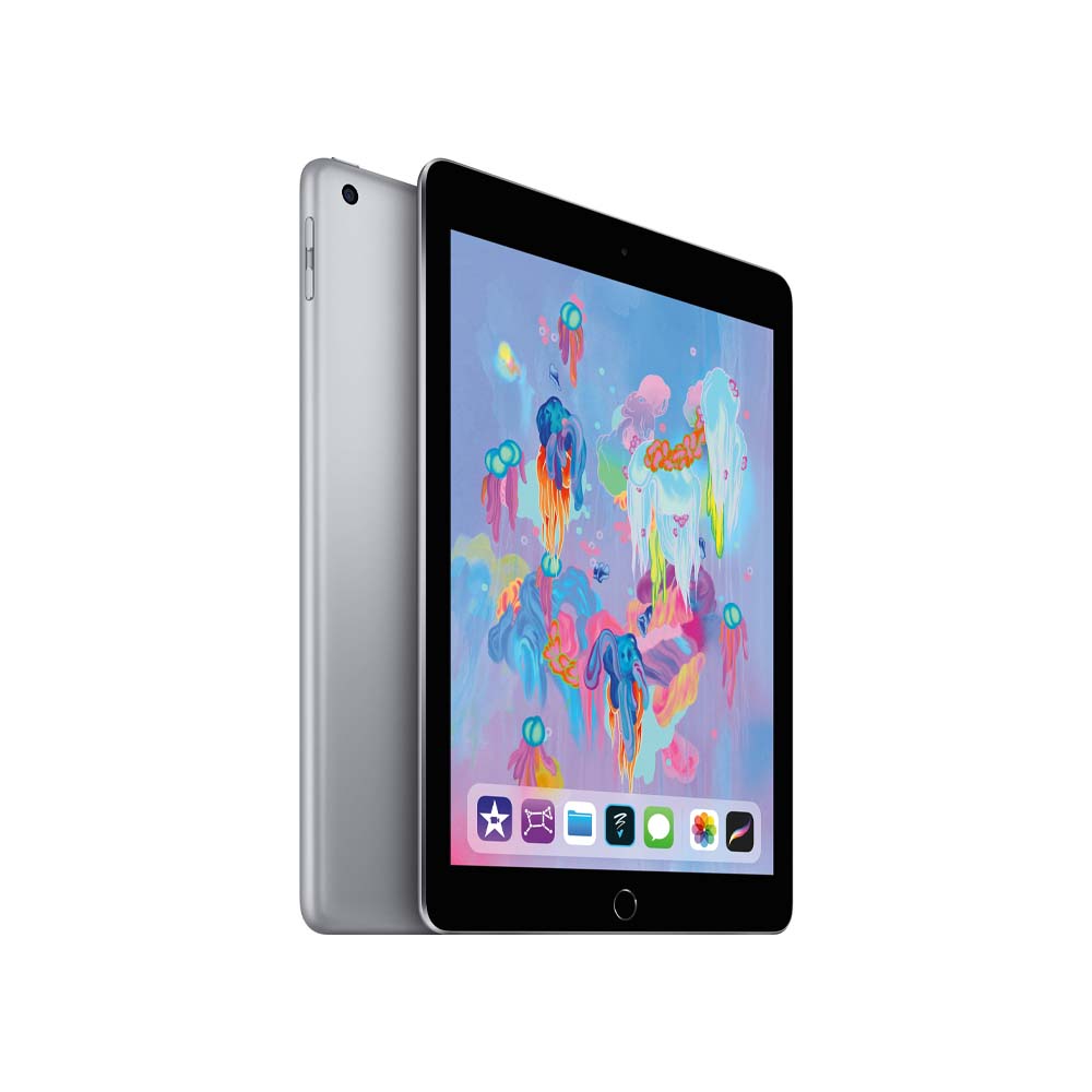 iPad 6 generacion 9.7 128GB  Wi-Fi Camara 12MP 8MP  Gris Espacial Reacondicionado Grado A