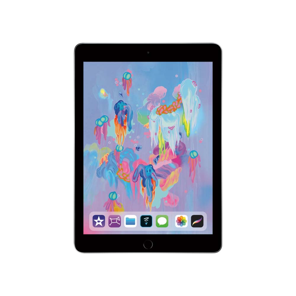 iPad 6 generacion 9.7 128GB  Wi-Fi Camara 12MP 8MP  Gris Espacial Reacondicionado Grado A