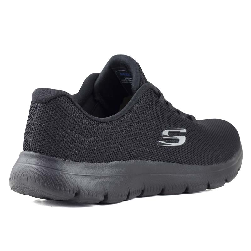 Zapatos skechers memory 2024 foam para hombre negro