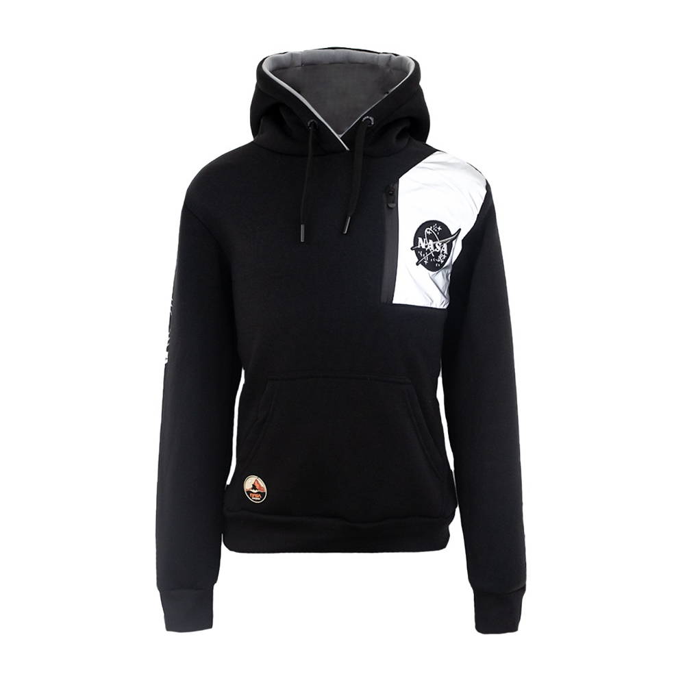 Sudadera negra NASA para hombre 322185