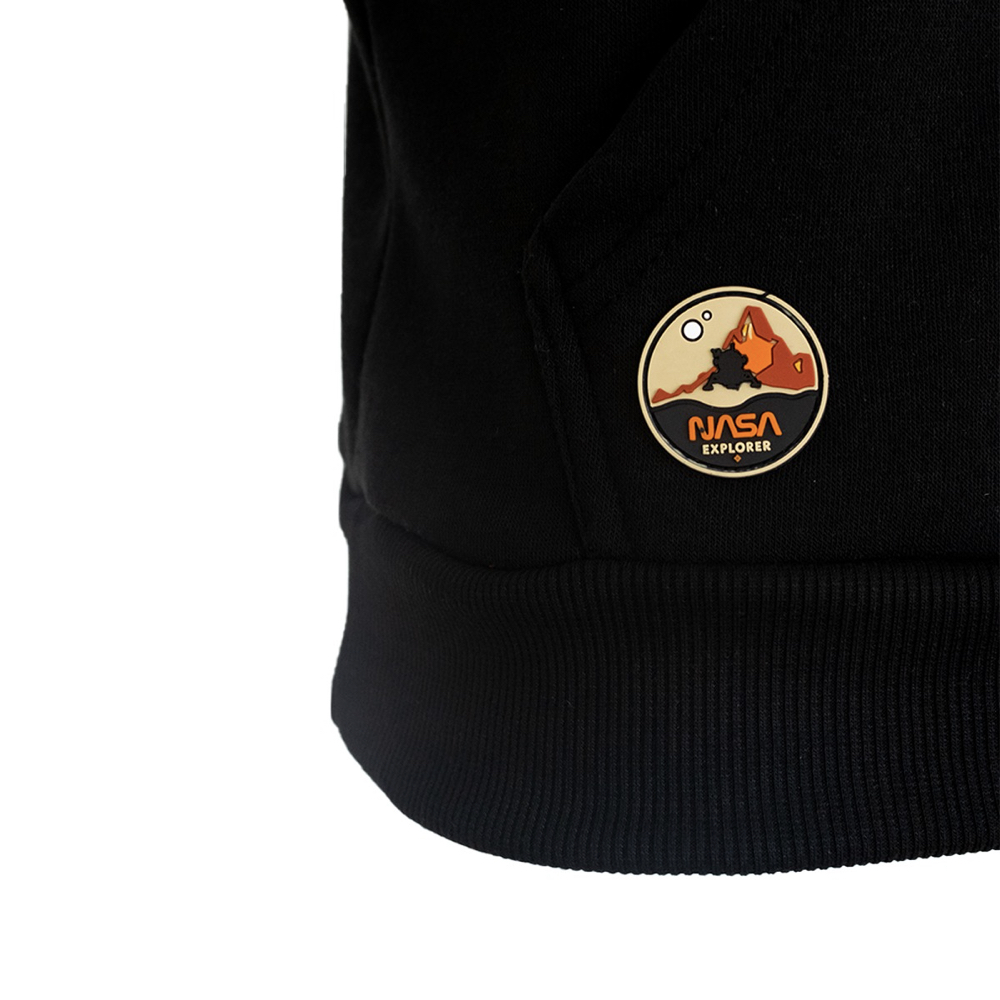 Sudadera negra NASA para hombre 322185