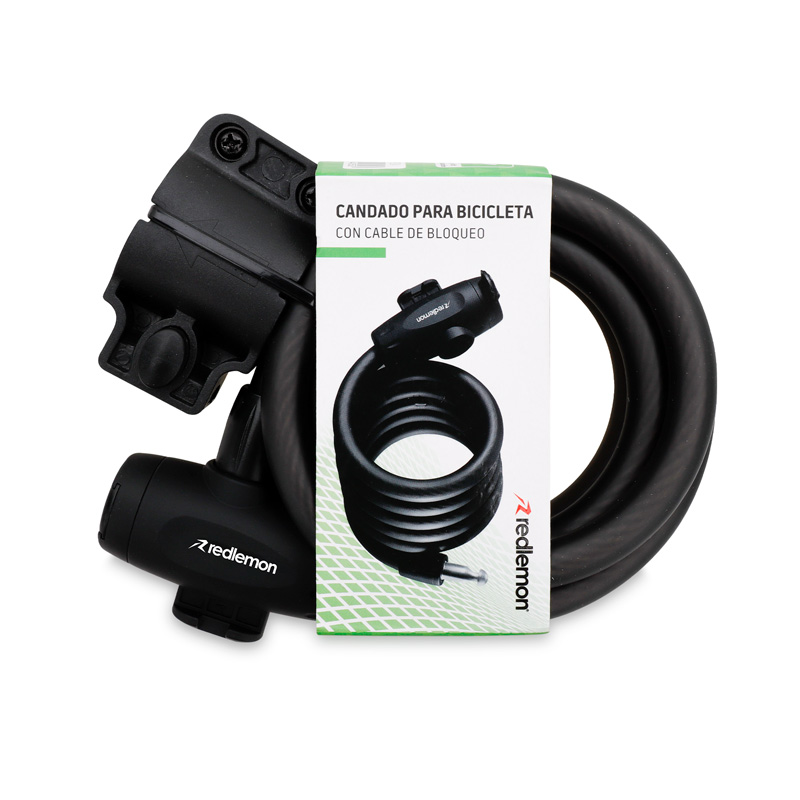 Candado para Bicicleta Básico Extra Largo (1.47m) Redlemon