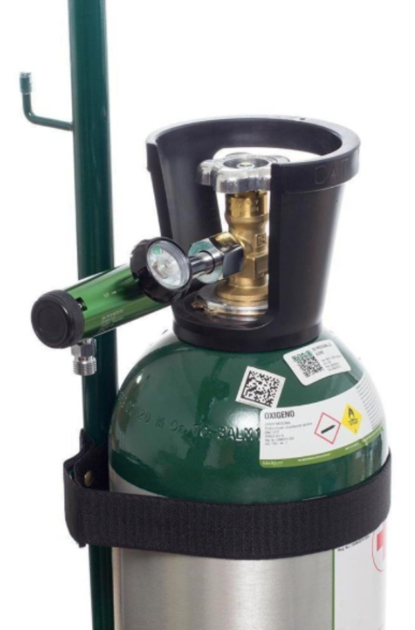 Tanque De Oxigeno Medicinal 1725 litros Listo para usarse