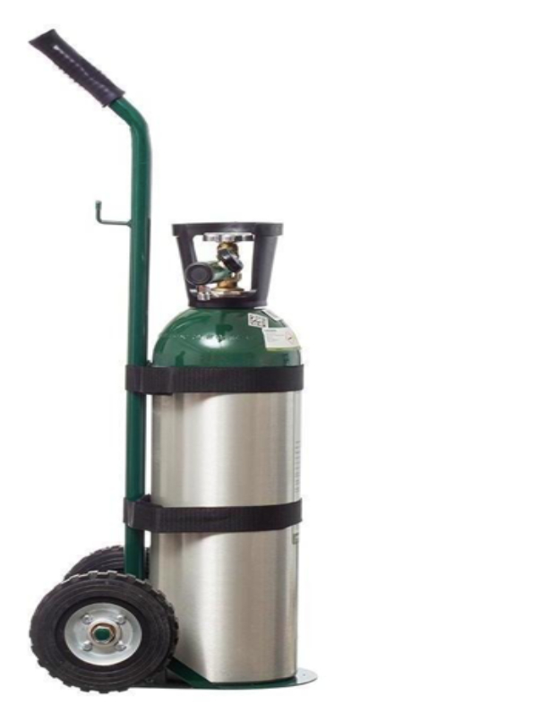 Tanque De Oxigeno Medicinal 1725 litros Listo para usarse