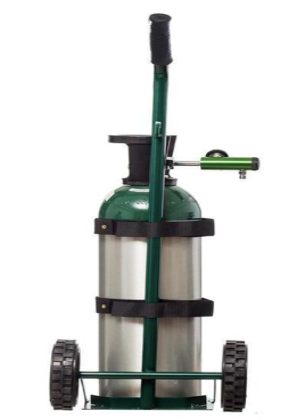 Tanque De Oxigeno Medicinal 1725 litros Listo para usarse