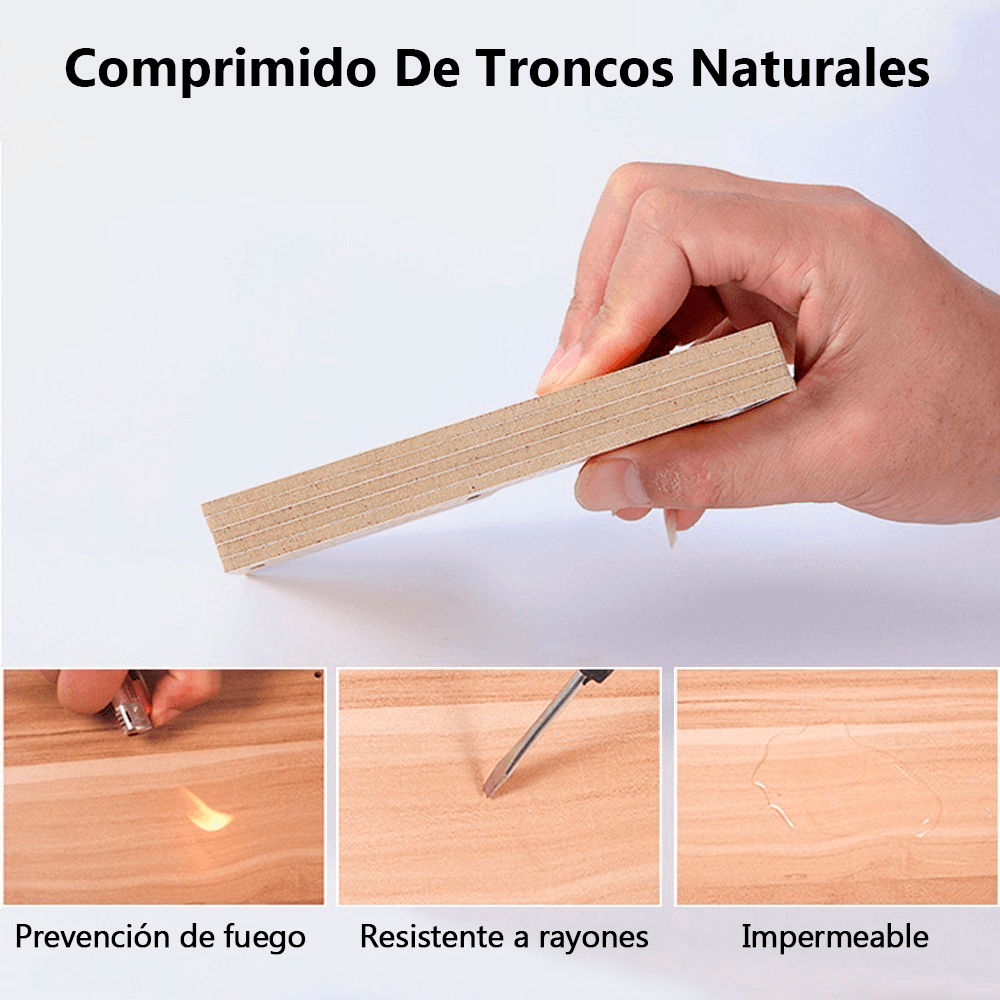Organizador De Escritorio de  Madera Con Cajonera Oficina Home Office.