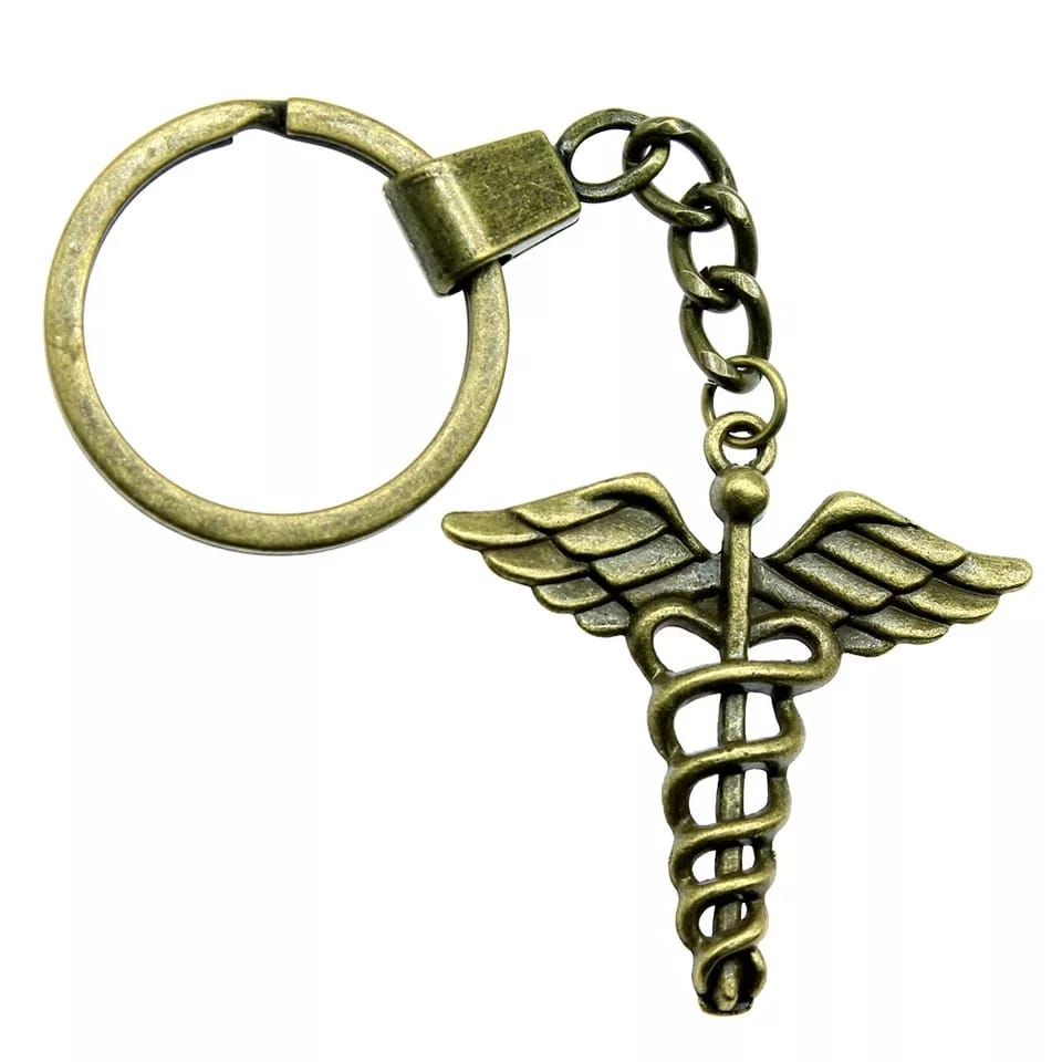 Llavero Médico Esculapio Regalo Doctor Enfermera Hospital