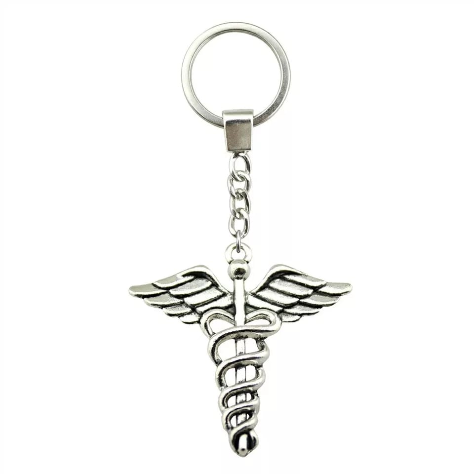 Llavero Médico Esculapio Regalo Doctor Enfermera Hospital