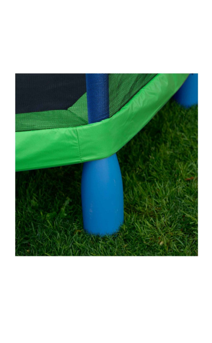 Trampolín Brincolin Infantil Niños Con. Maya De Seguridad 7 Pies