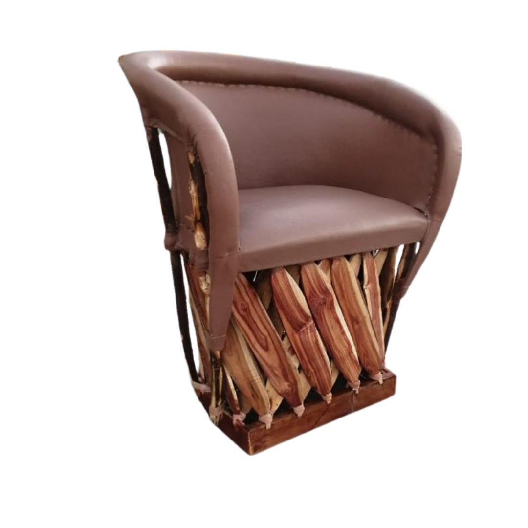 Silla Equipal Tradicional Color Capucchino