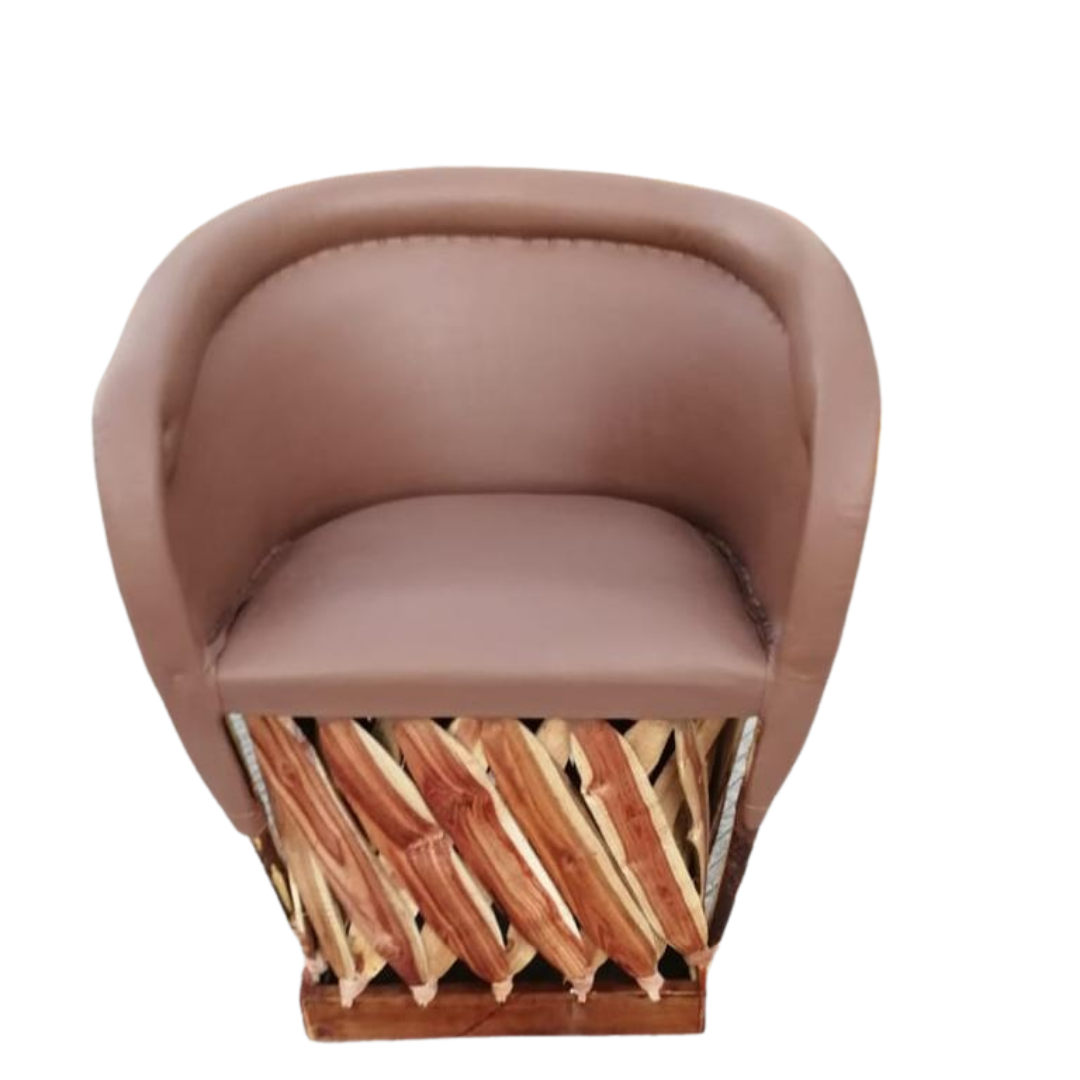 Silla Equipal Tradicional Color Capucchino