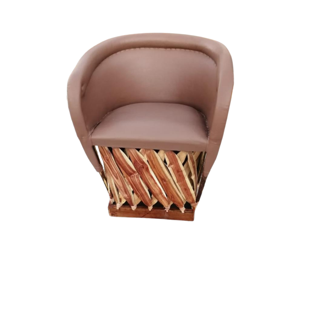 Silla Equipal Tradicional Color Capucchino