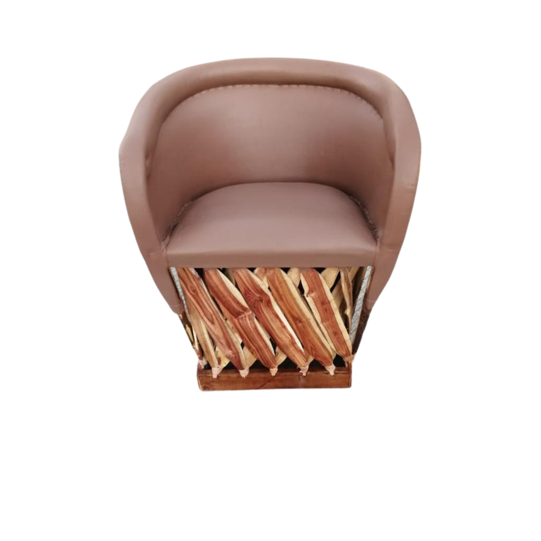 Silla Equipal Tradicional Color Capucchino