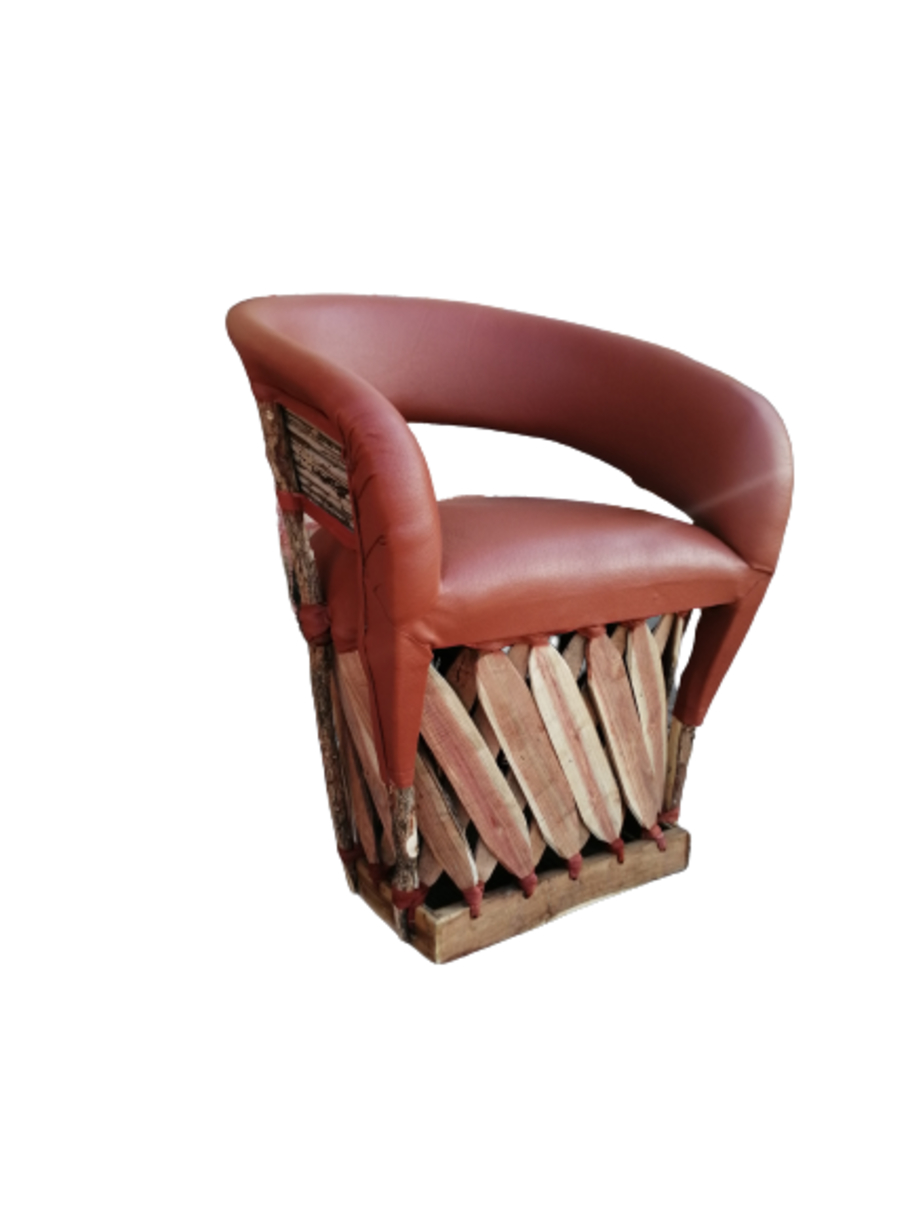 Silla Equipal Tradicional Hecho a Mano
